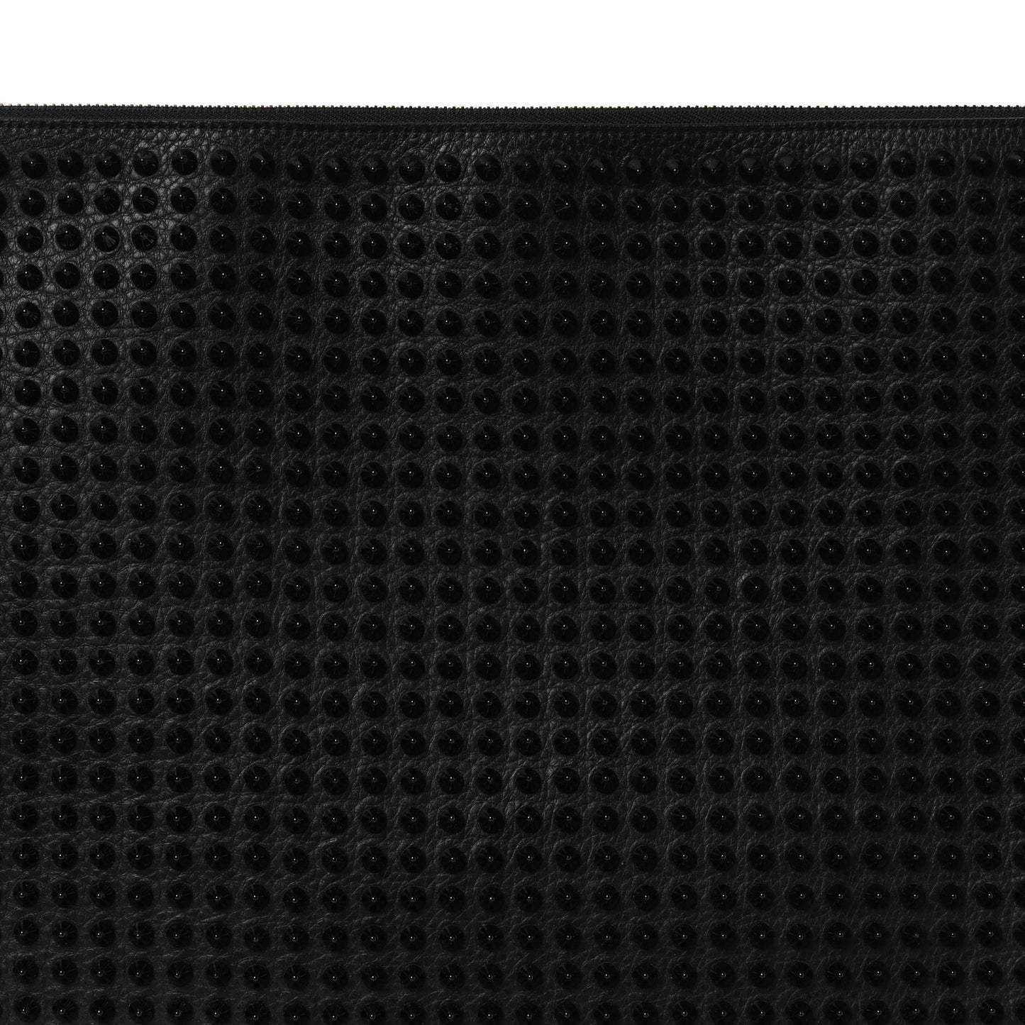 Peter Spikes Medium Pouch Black