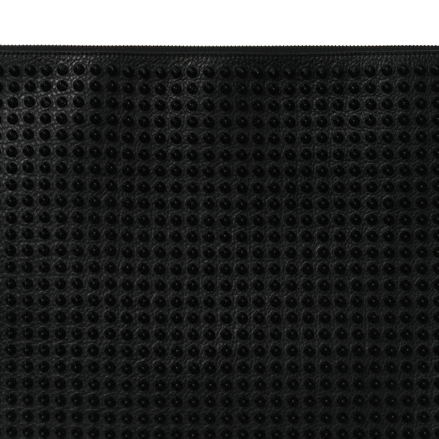Christian Louboutin Peter Spikes Medium Pouch Black 13 of 18