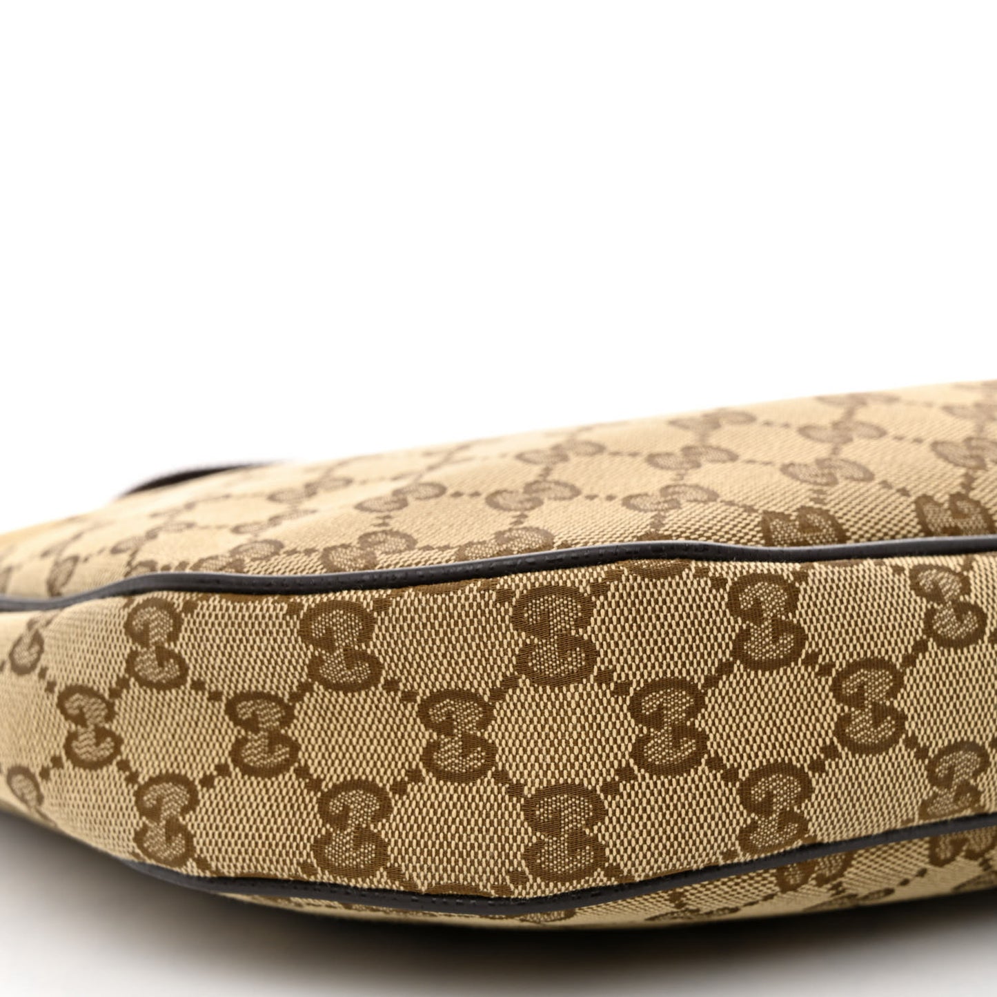 Monogram Medium Half Moon Hobo Dark Brown