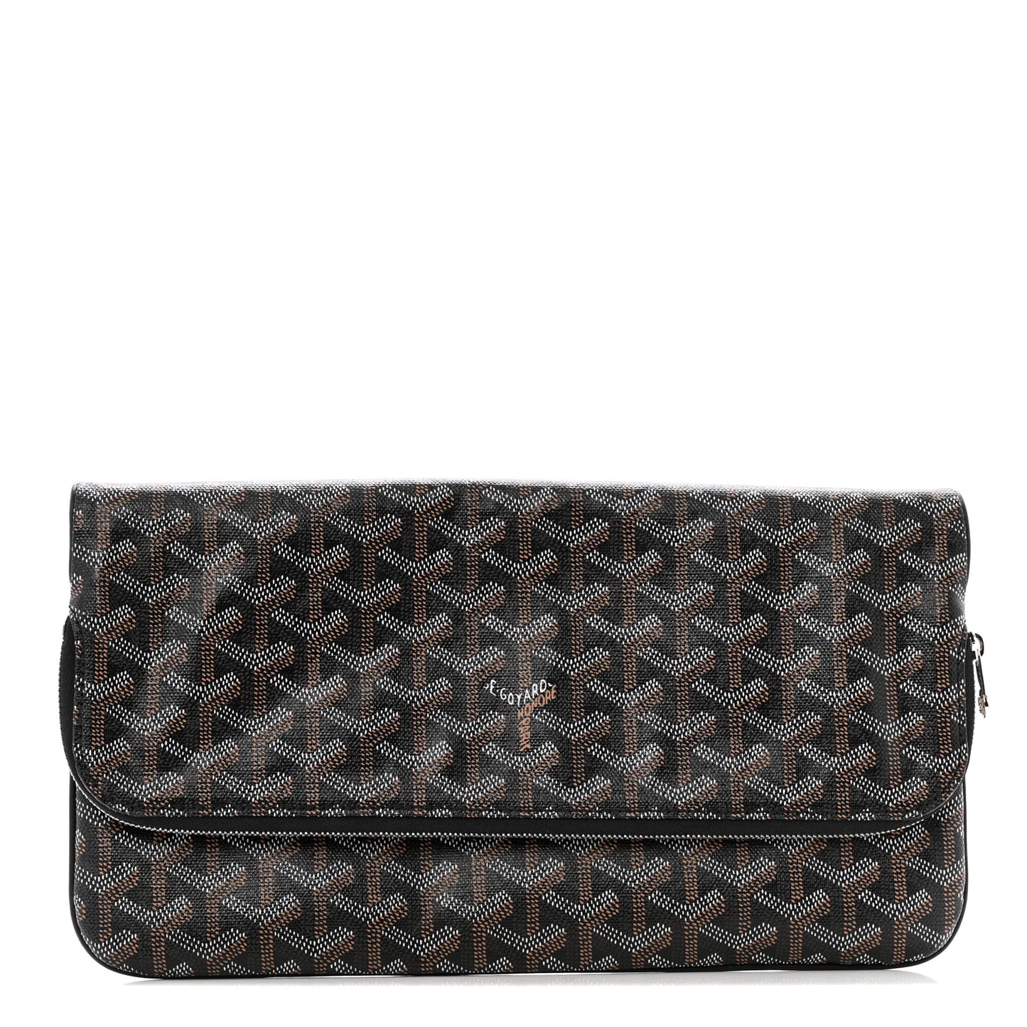 Goyardine Sainte Marie Soft Clutch Black