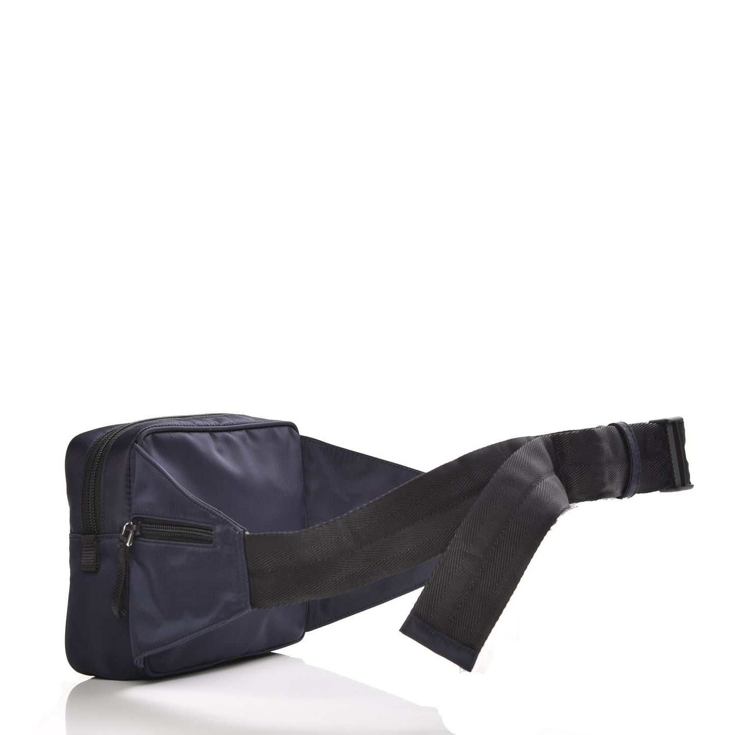Nylon Montagna Belt Bag Blue
