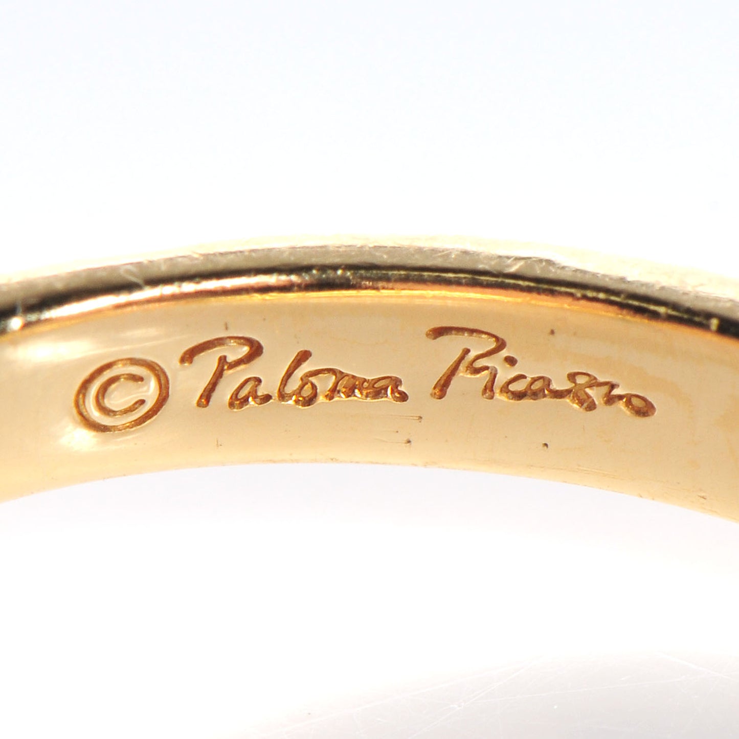 18K Yellow Gold Amethyst 7mm Paloma Picasso Sugar Stacks Ring 6