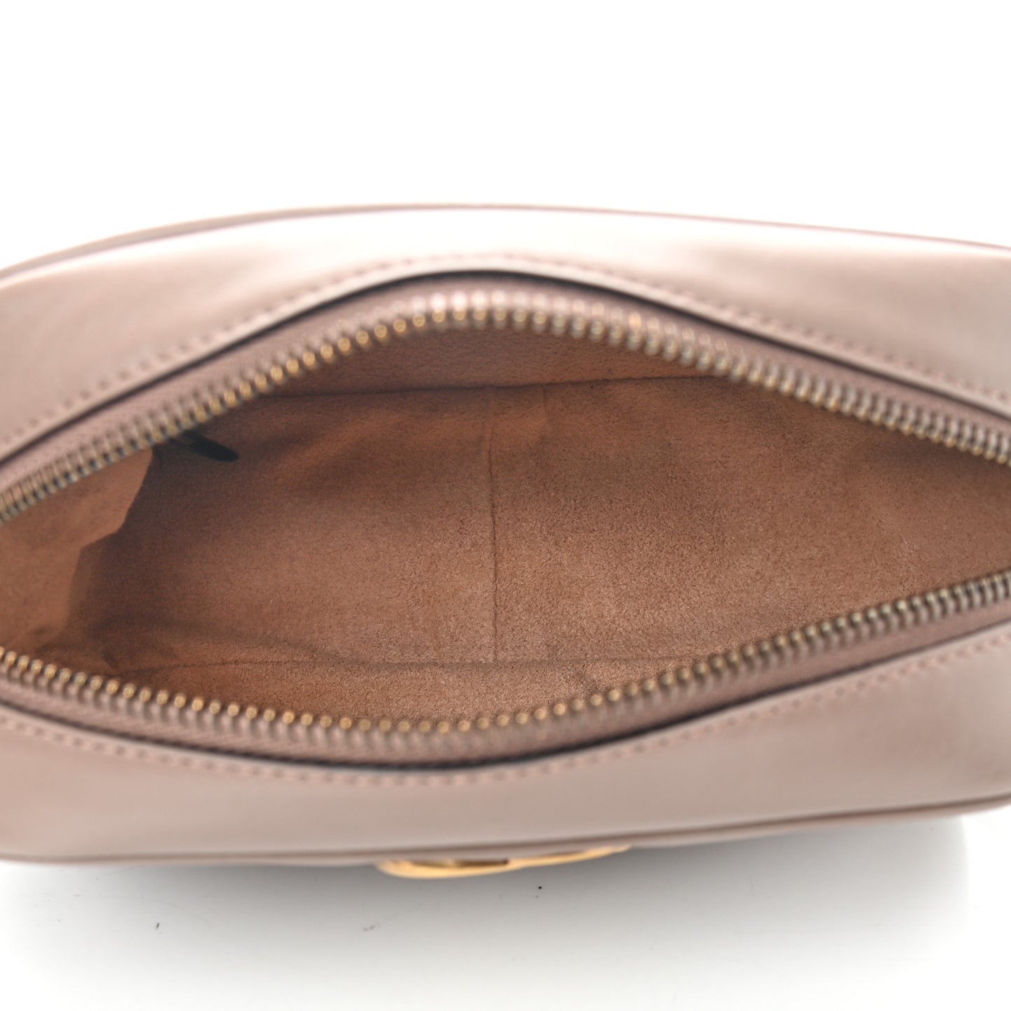 Calfskin Matelasse Mini GG Marmont Chain Shoulder Bag Porcelain Rose