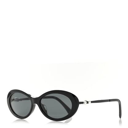 Chanel Acetate Pearl Sunglasses 5428-H Black 1 of 8