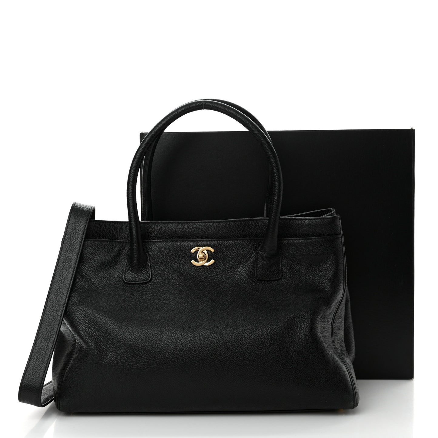 Caviar Cerf Executive Shopper Tote Black