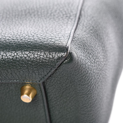 Celine Goatskin Smooth Calfskin Mini Belt Bag Dark Green 17 of 18