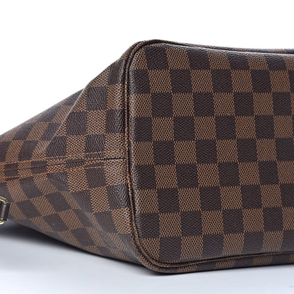 Louis Vuitton Damier Ebene Neo Neverfull MM Rose Ballerine 12 of 14