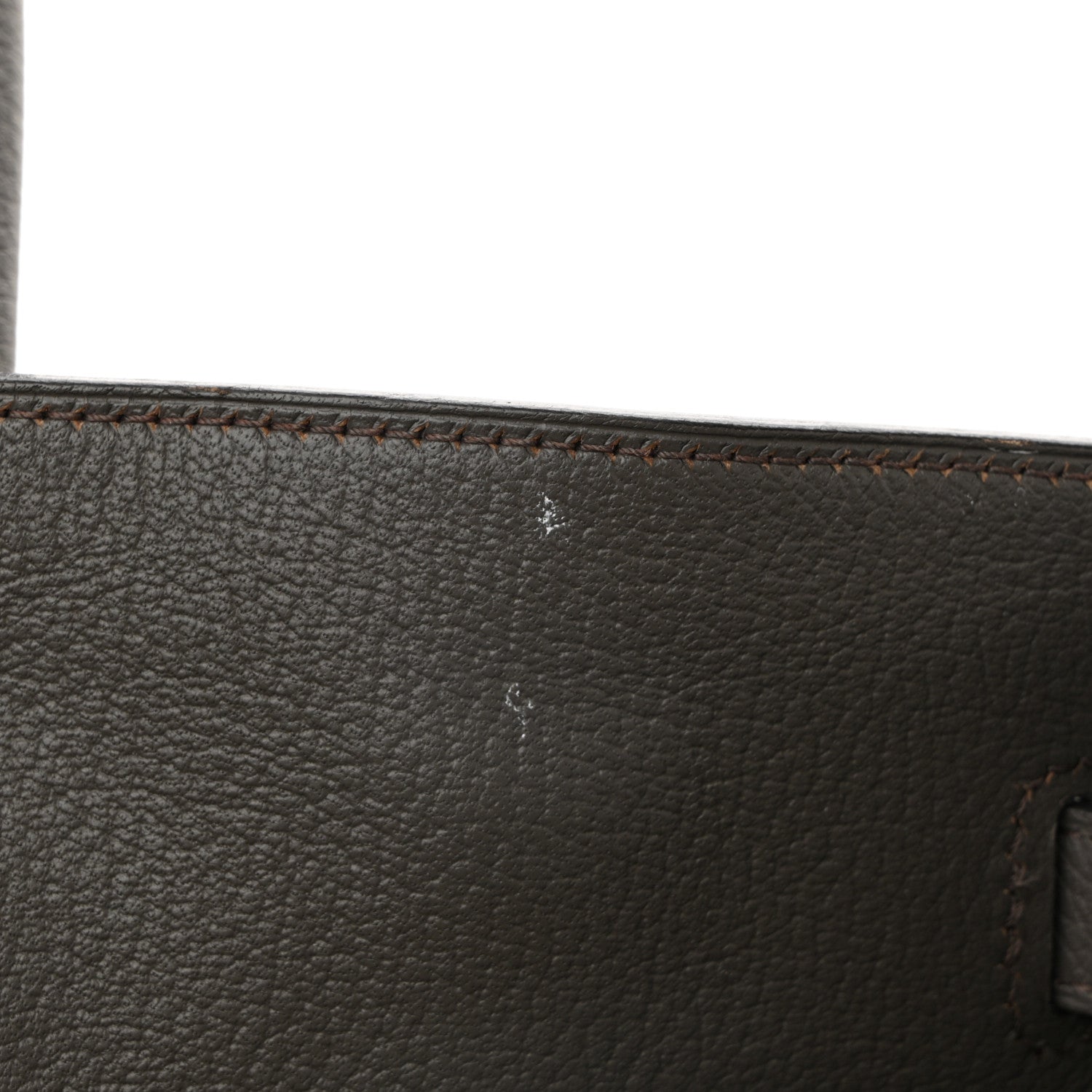 Hermes Togo BIRKIN 35 Etain 12 of 12