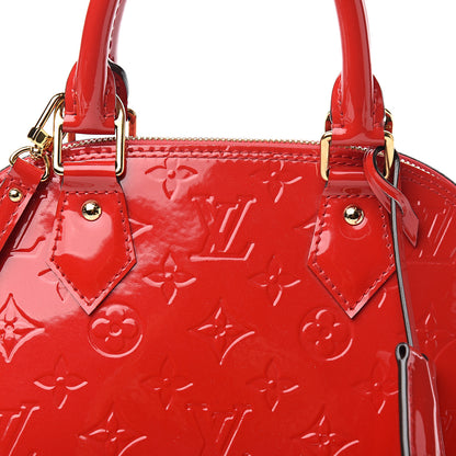 Louis Vuitton Vernis Alma BB Cherry 9 of 9