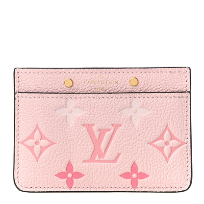 Louis Vuitton Empreinte Monogram Giant By The Pool Card Holder Bouton De Rose 1 of 10