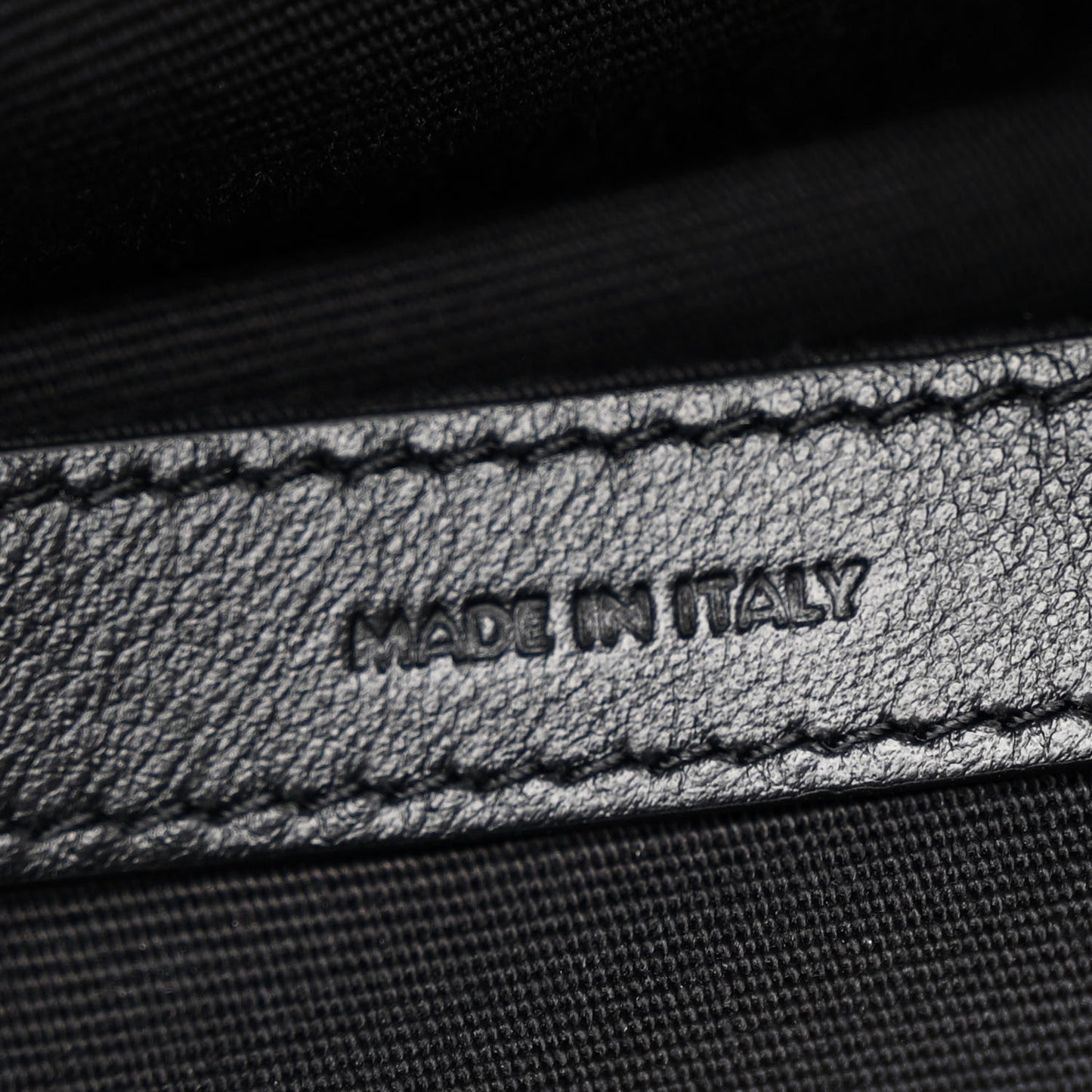 Triomphe Canvas XL Calfskin Backpack Black