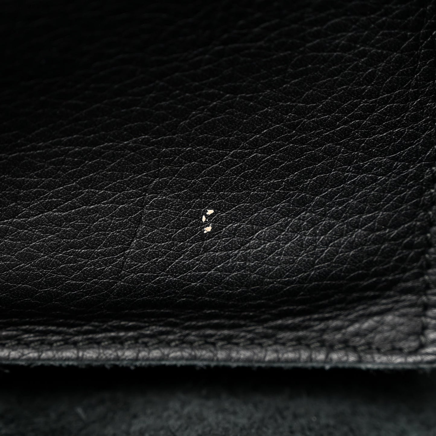 Calfskin Papier Sight Shoulder Bag Black