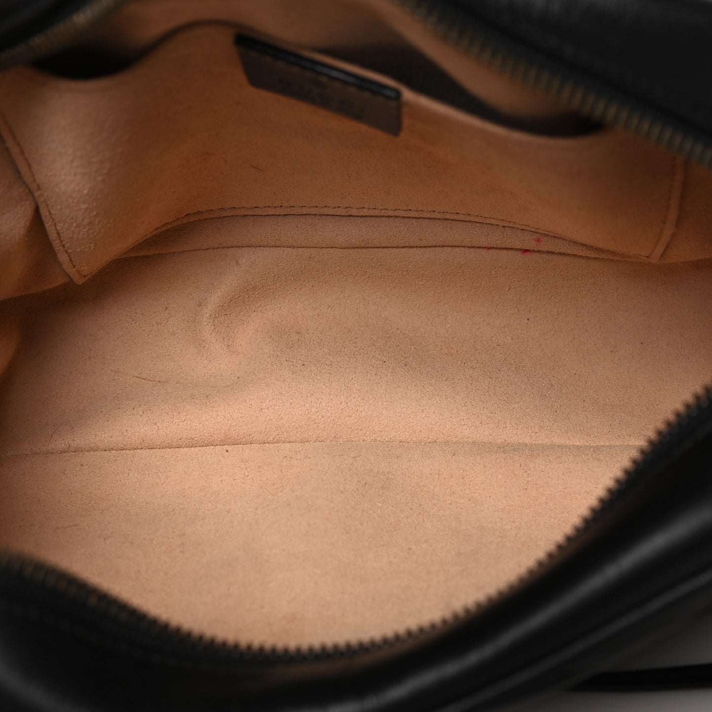 Calfskin Matelasse Small GG Marmont Chain Shoulder Bag Black