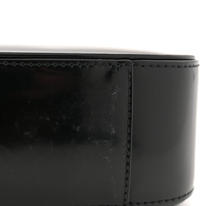 Saint Laurent Patent Calfskin Monochrome Le 5 A 7 Hobo Black 11 of 11