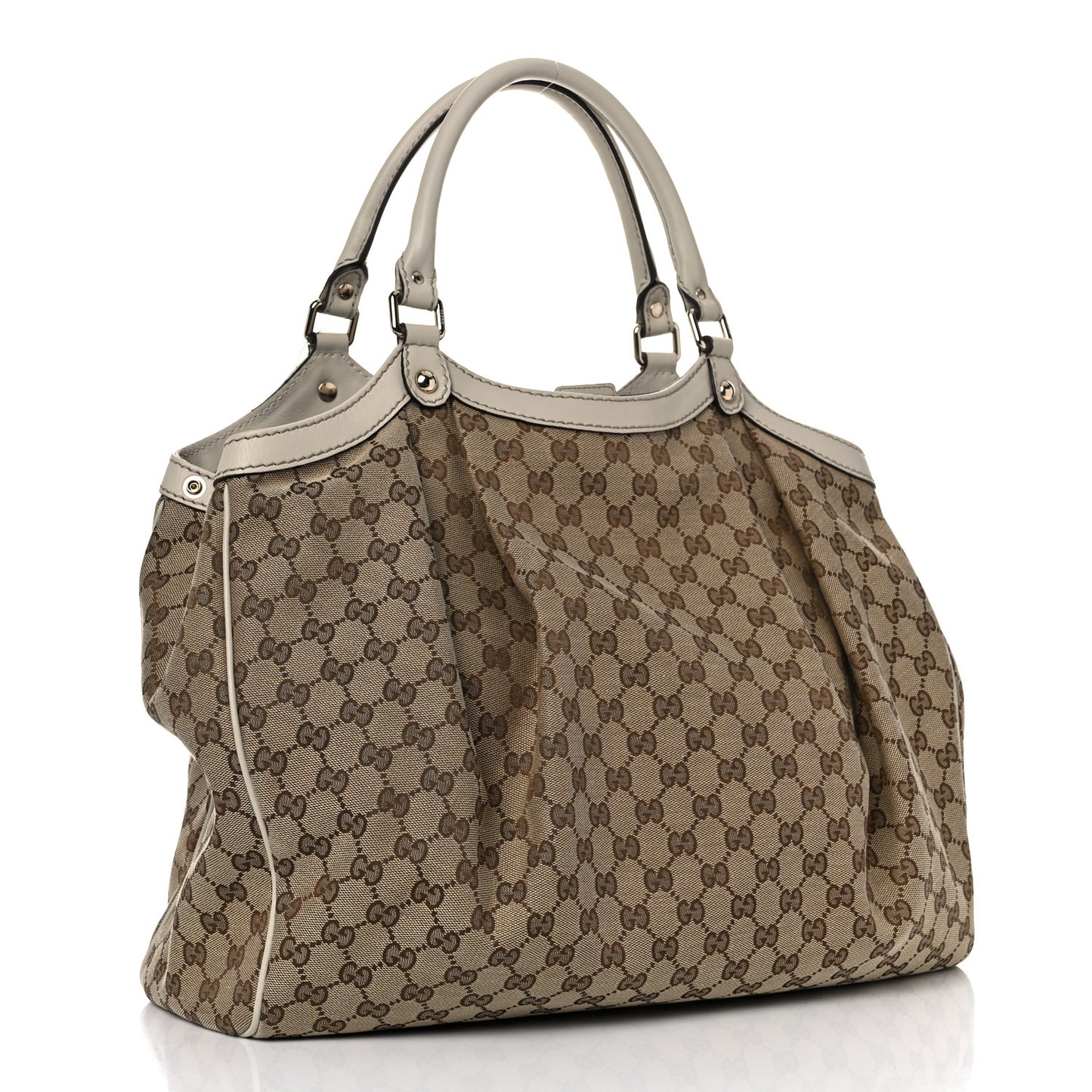 Monogram Large Sukey Tote Off White