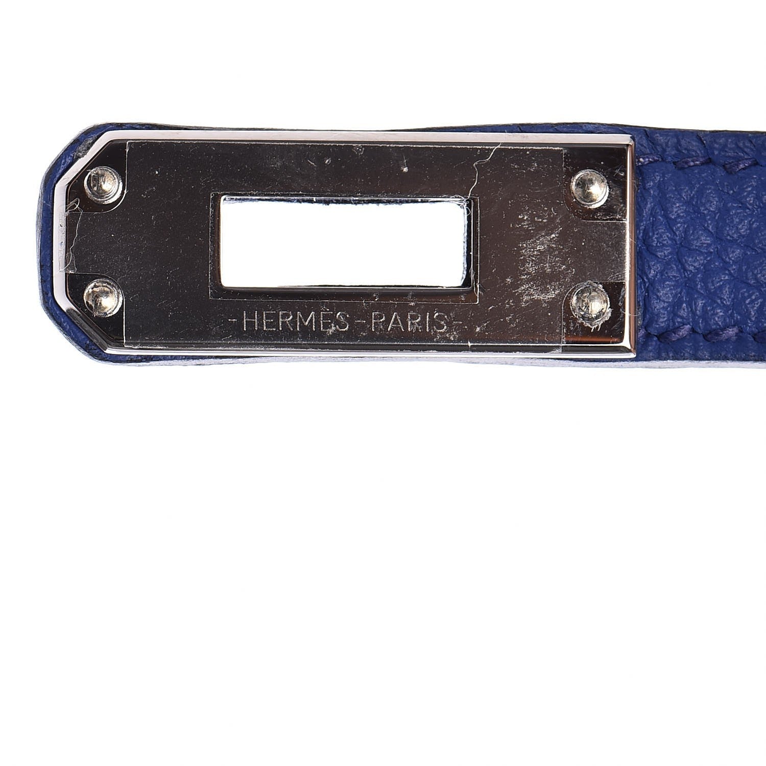 Hermes Togo Birkin 25 Bleu Electrique 8 of 34