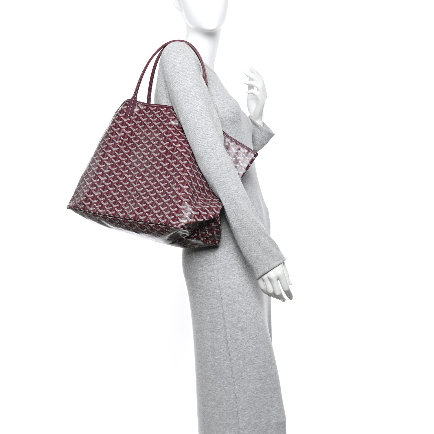 Goyard Goyardine Saint Louis GM Bordeaux 2 of 11