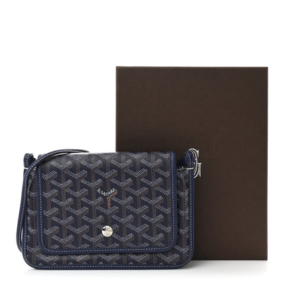 Goyard Goyardine Plumet Wallet Clutch Navy 11 of 11