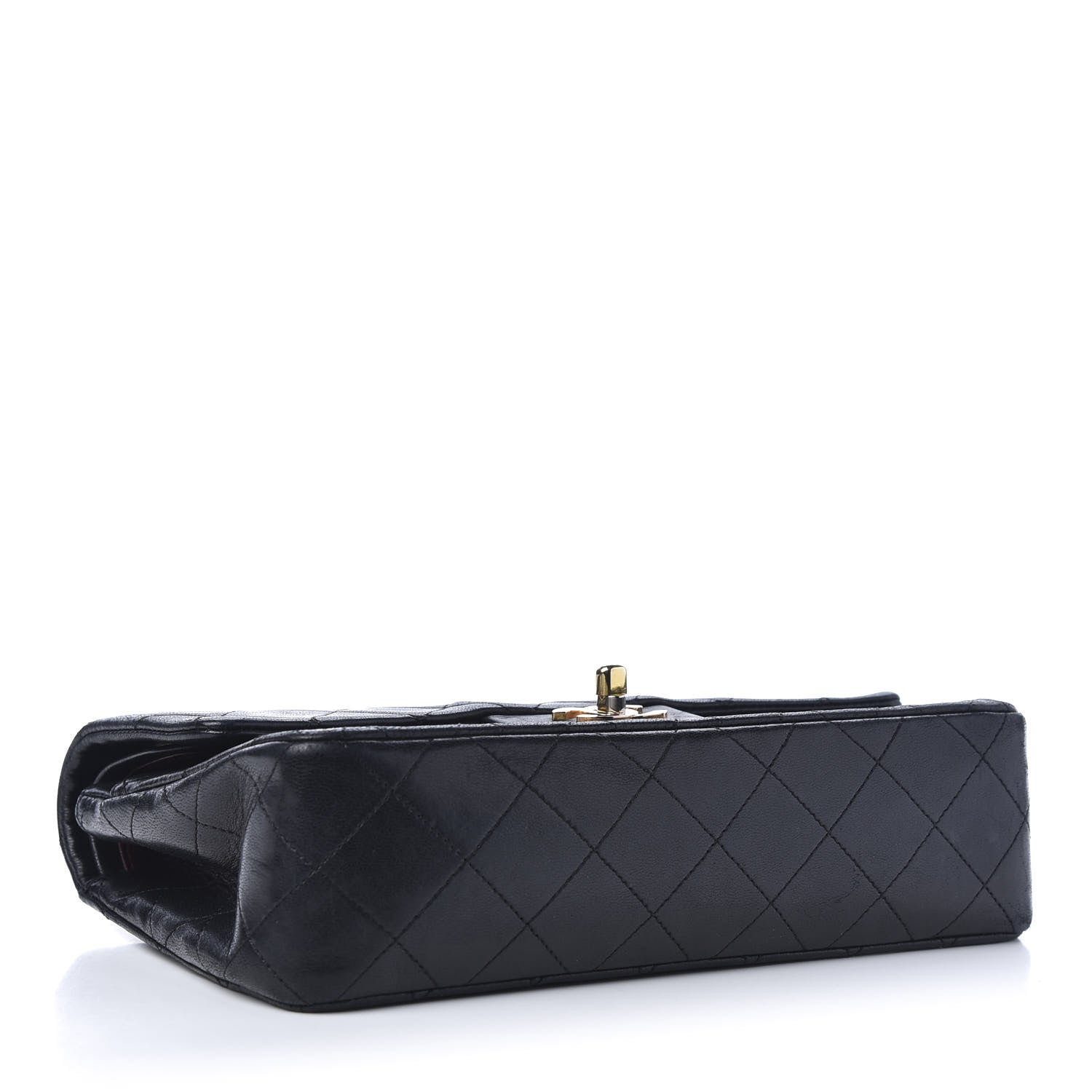 Chanel Lambskin Quilted Small Double Flap Black 5 of 12