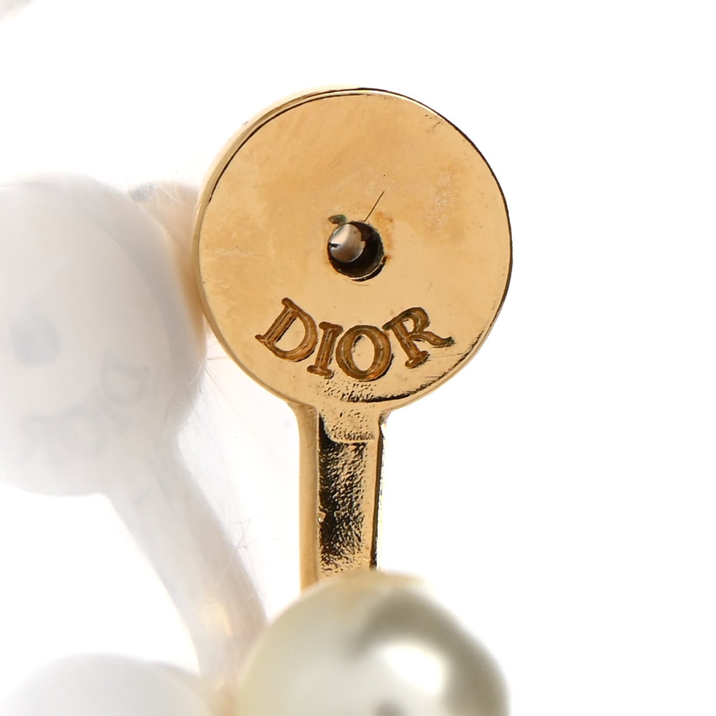 Pearl 30 Montaigne Earrings Gold
