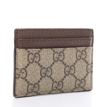 Gucci GG Supreme Monogram Ophidia Card Holder Brown 3 of 8