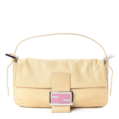 Fendi Calfskin Baguette Beige 1 of 15