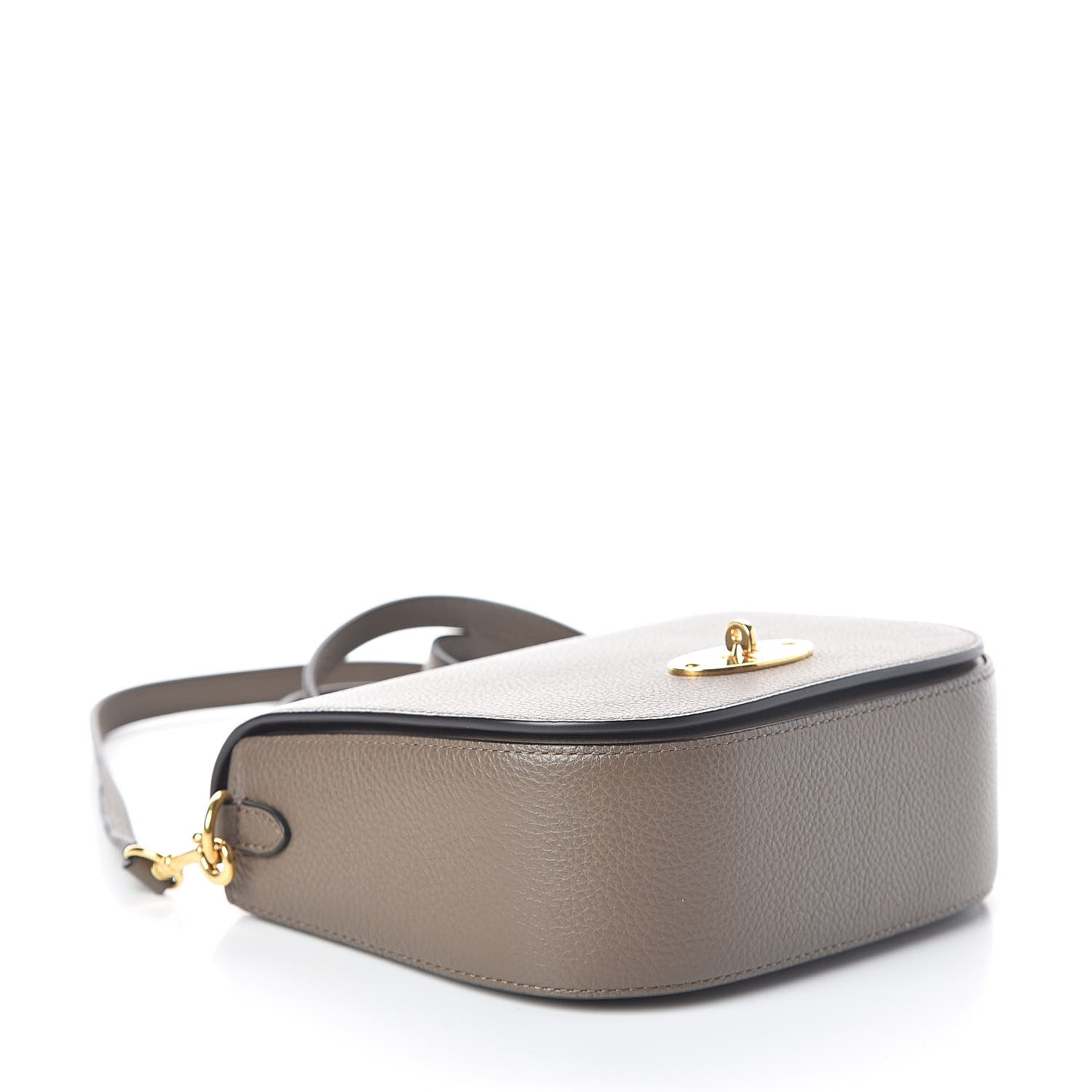 Mulberry Natural Grained Calfskin Small Darley Satchel Clay 4 of 8