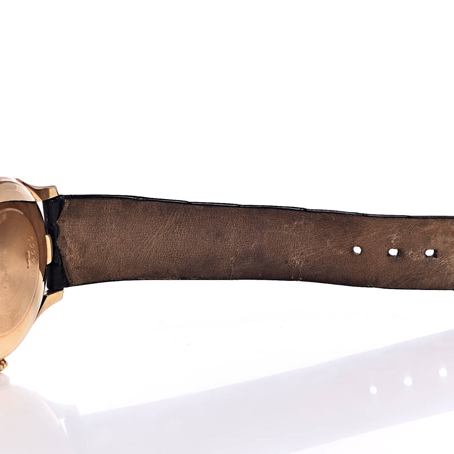 18K Yellow Gold Alligator 32mm Les Historiques Manual Winding Watch 92239
