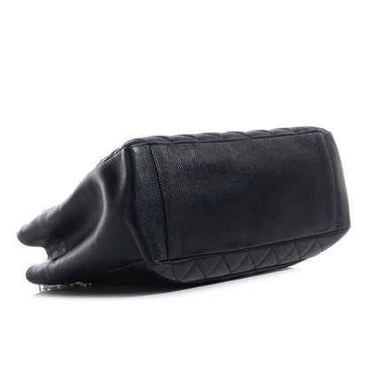 Chanel Caviar Grand Shopping Tote GST Black 4 of 7