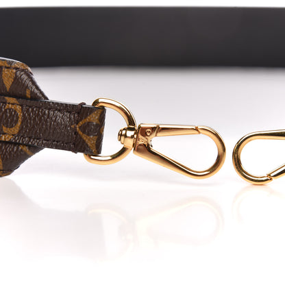 Louis Vuitton Monogram Bandouliere Shoulder Strap Black 5 of 7
