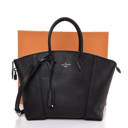 Louis Vuitton Veau Cachemire Soft Lockit PM Black 9 of 9
