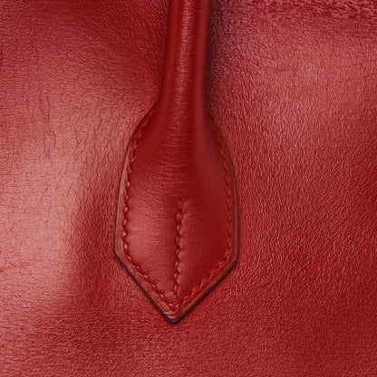 Hermes Box Birkin 35 Rouge Vif 9 of 33