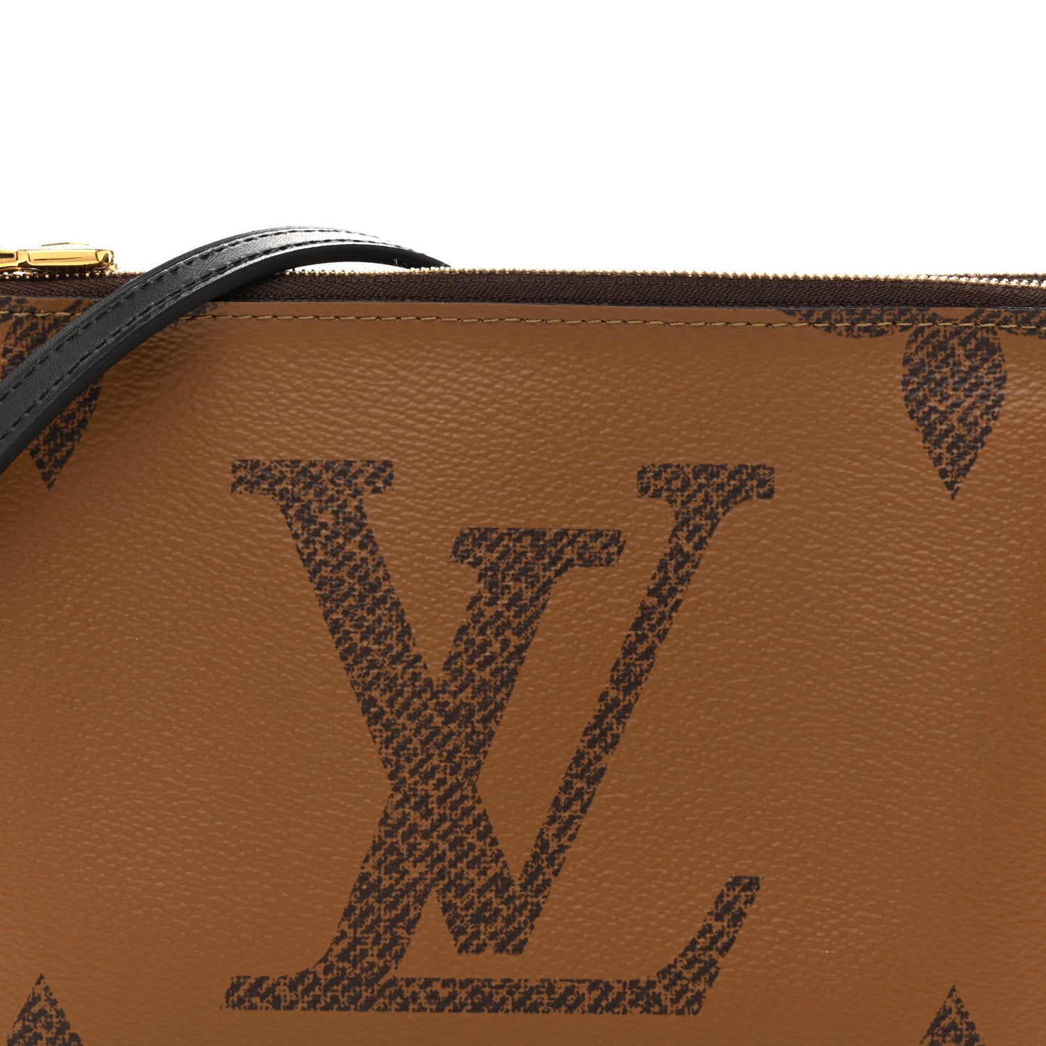 Louis Vuitton Reverse Monogram Giant Double Zip Pochette 8 of 14