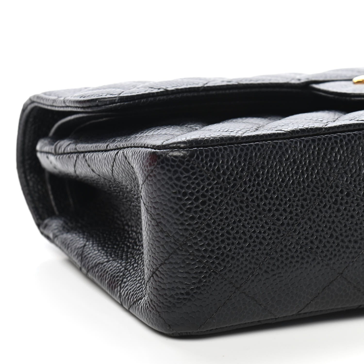 Chanel Caviar Quilted Small Double Flap Black 8 of 9