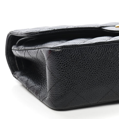 Chanel Caviar Quilted Small Double Flap Black 8 of 9