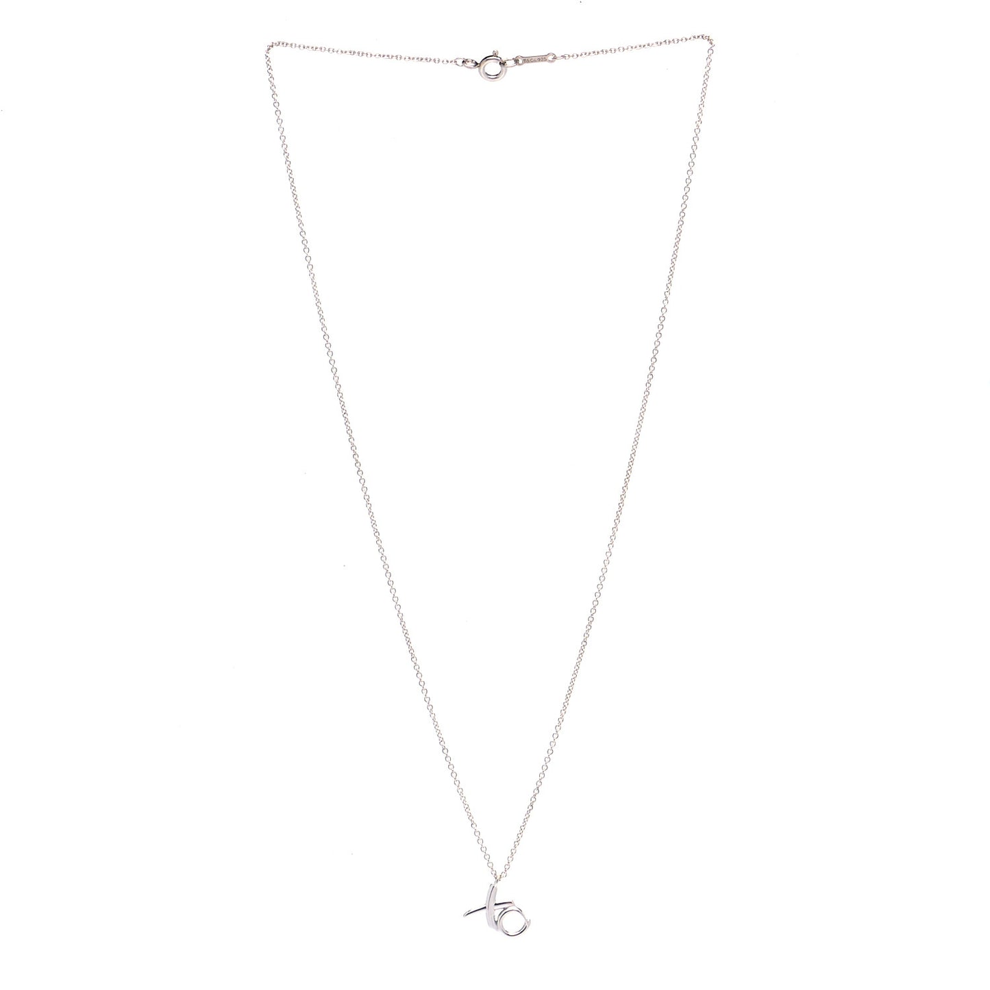 Sterling Silver Paloma Picasso XO Necklace