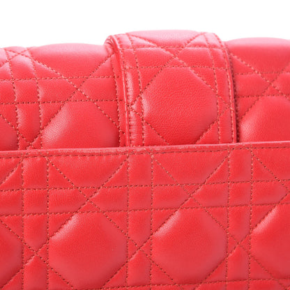 Christian Dior CHRISTIAN DIOR Lambskin Cannage Medium Miss Dior Flap Fuchsia 8 of 11