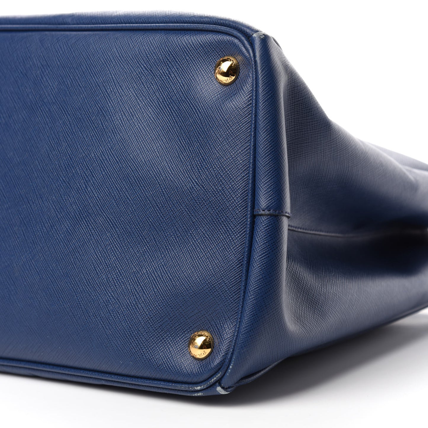 Saffiano Large Galleria Double Zip Tote Cobalto