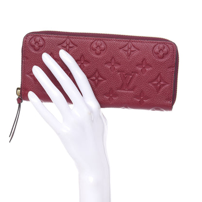 Louis Vuitton Empreinte Clemence Wallet Raisin 2 of 7
