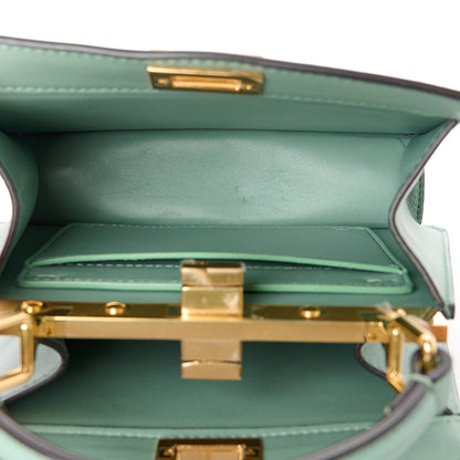 Fendi Shiny Nappa Petite Peekaboo I SEE U Satchel Menta 5 of 12