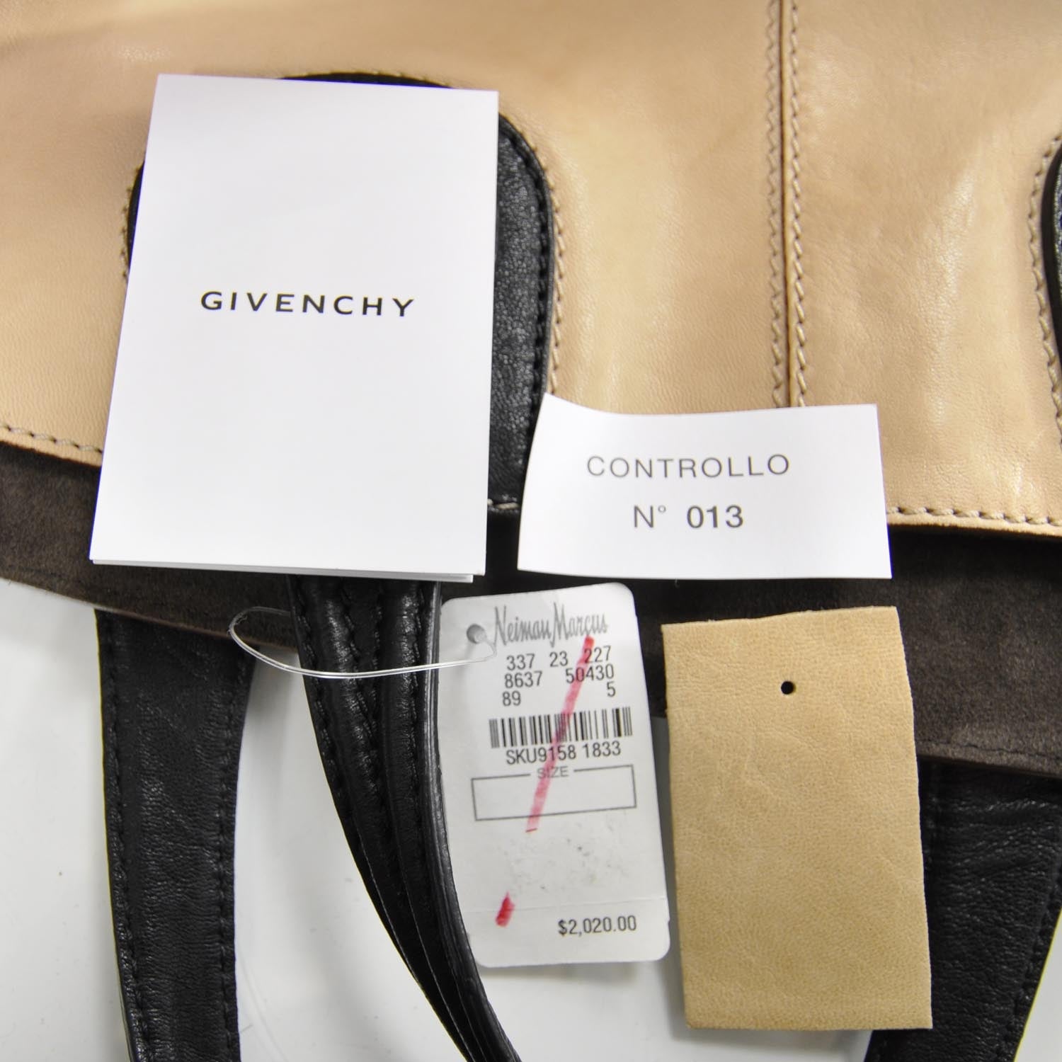 Givenchy Lambskin Tri-Color North South Nightingale 9 of 9