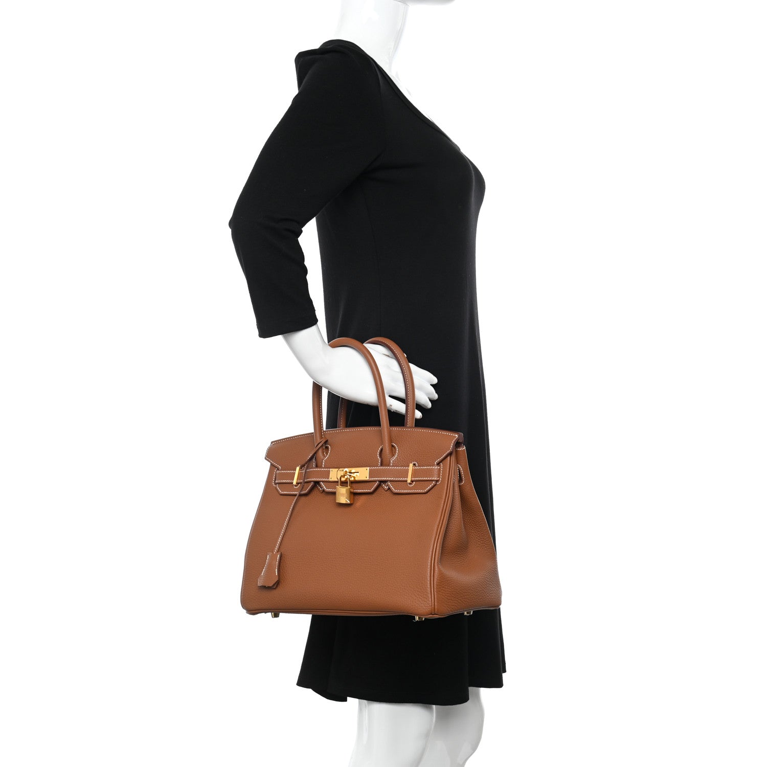 Hermes Togo Birkin 30 Gold 2 of 14