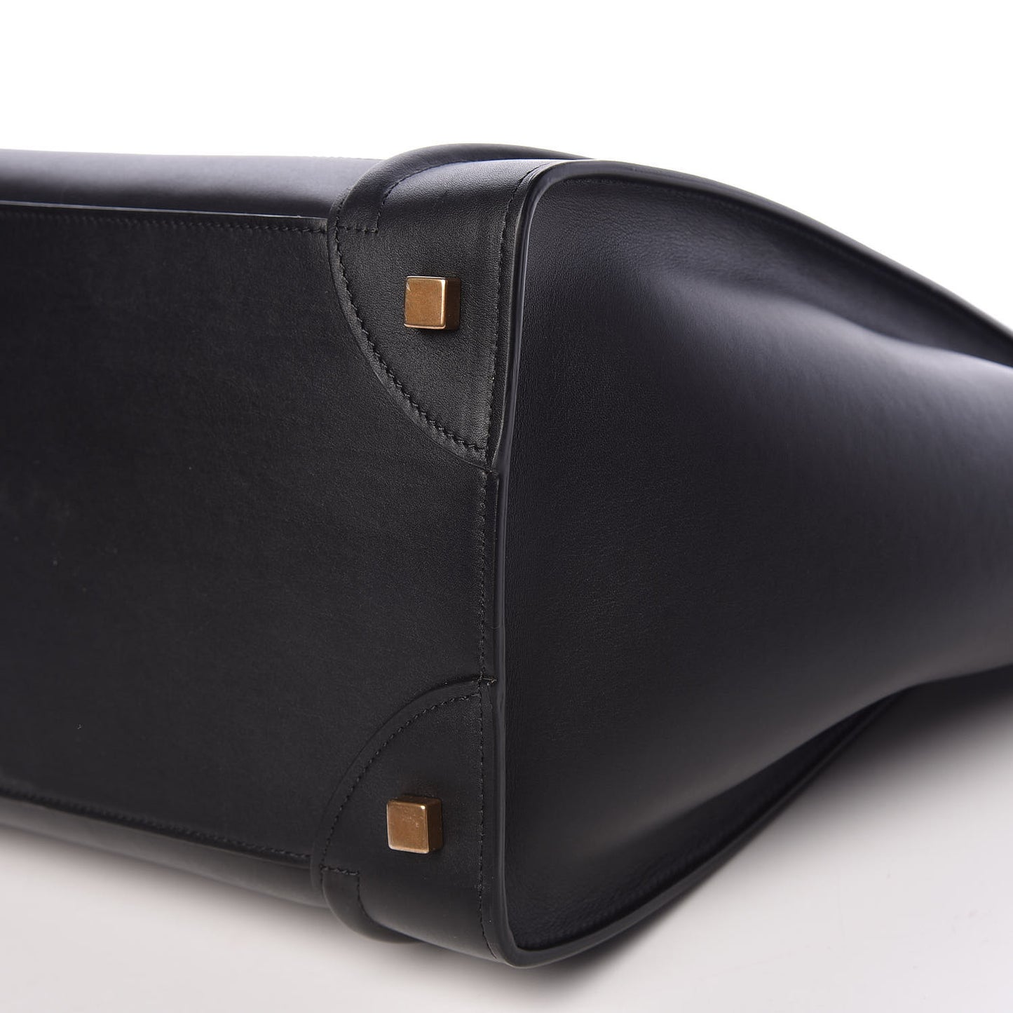 Smooth Calfskin Mini Luggage Black
