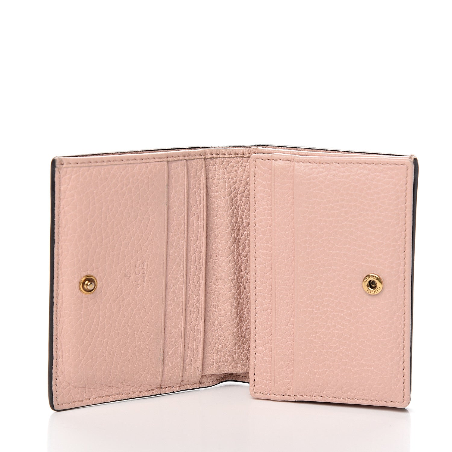 Gucci Cellarius Calfskin Blind for Love Animalier Card Case Perfect Pink 4 of 8