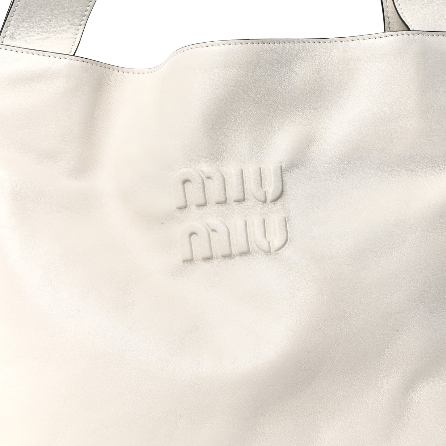 Soft Calf Hobo Bag White