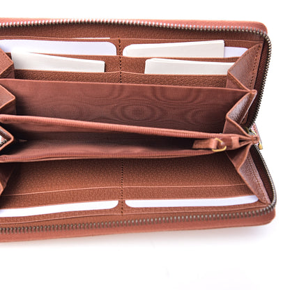 Gucci X MLB GG Monogram LA Dodgers Zip Around Wallet Beige Ruggine Ivory 5 of 8