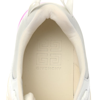 Givenchy Calfskin Mesh Technical Canvas GIV 1 Sneakers 39 White Pink 7 of 9