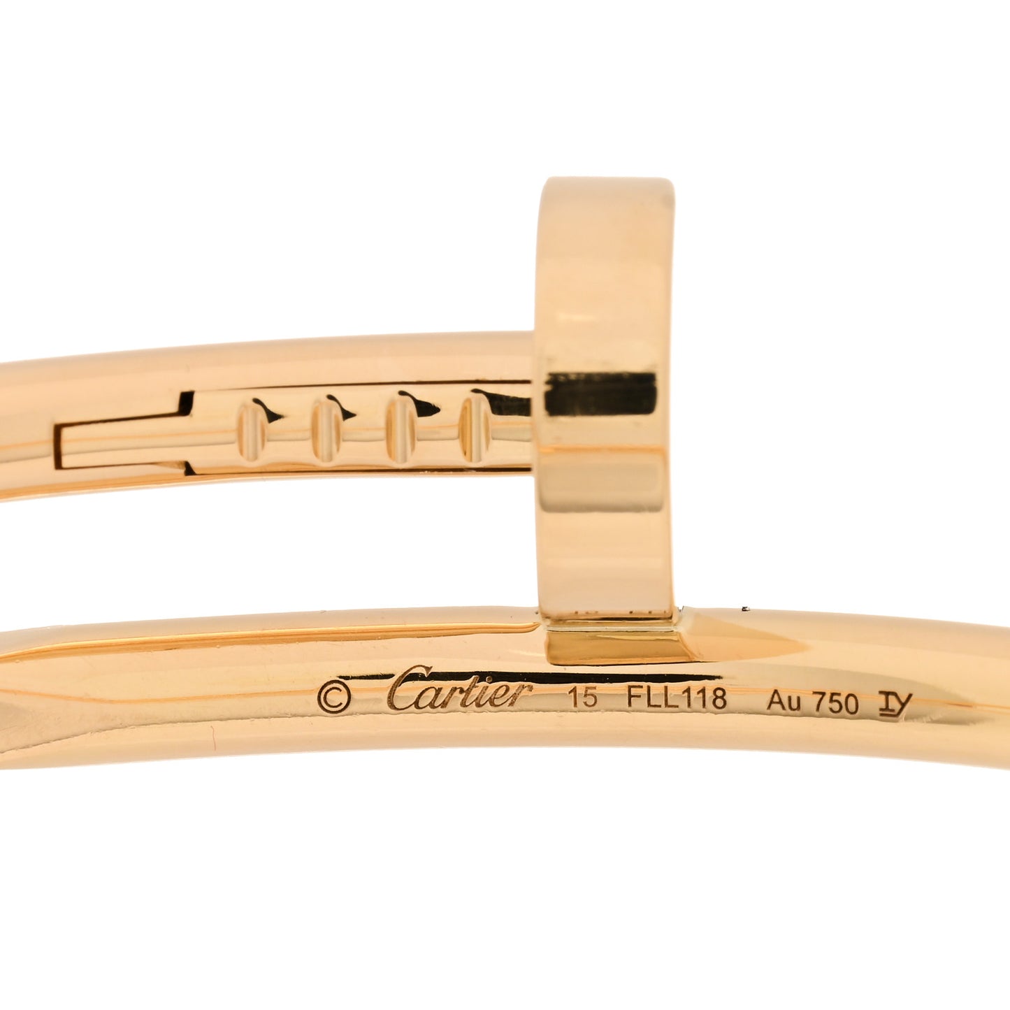 18K Yellow Gold Juste Un Clou Bracelet 15