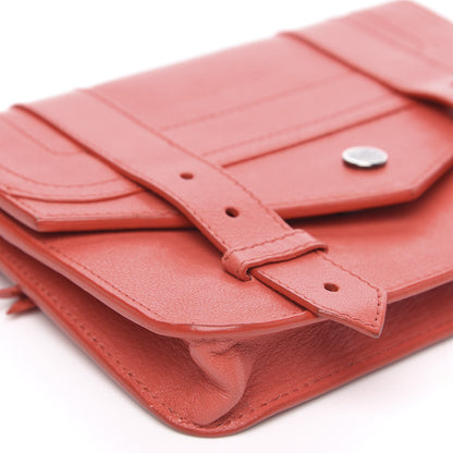 Proenza Schouler Lambskin PS1 Large Chain Wallet Deep Coral 8 of 12