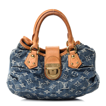 Louis Vuitton Monogram Denim Pleaty Blue 1 of 10